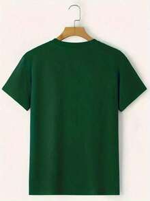 Women's  T-Shirt, Cool Blouse, Casual Fashion, 100% Cotton Premium Knit - xanh quân đội - Xem 2