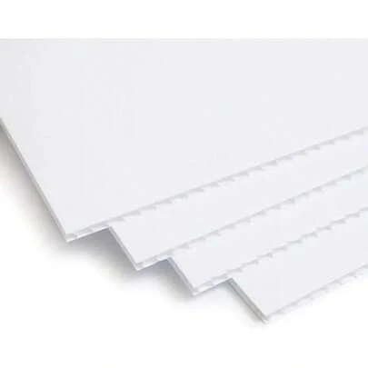 TendenciaCoroplast Lamina Plastico Corrugado 61 X 40 Cm Paq 2 Piezas BlancoCalidad premium