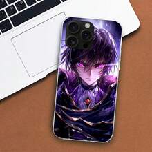 Custodia per telefono compatibile con anime Code Geass, adatta per modelli 11, 12, 13, Mini, 14, 15, Plus, 17, Air, 16, Pro, Max, 16E, 7, 8, SE 2020. Custodia personalizzata con stampa, compatibile con app, compatibile con custodie per iPhone 17, 17 Pro, 17 Pro Max - TA1099-6 - Visualizzare 11