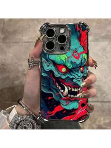 Coated Phone Case Compatible With Ghost-Faced Samurai Oppo A3x A98 A79 A78 A58 A38 A18 A97 A57 A76 A36 A96 A17 A55 A74 A54 A16 A5 Pro 4G 5G, Case Compatible With 17 Pro Max Case, 17 Pro Case, 17 Case, 16 Pro Max Case - DDB-292X106A8 - Xem 8