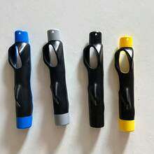 Golf Swing Grip Strengthener - Right Hand Training Tool, Ergonomic Golf Swing Grip Trainer For Posture Correction, Suitable For Beginners And Professionals, Swing Corrector And Muscle Memory Trainer, Improves Control, Accuracy And Stability - Fits All Skill Levels (Blue/Yellow/Black) - Ideal Gift For Golfers - Golf Swing Trainer And Grip Corrector, Birthday Gift, Valentine's Day Gift - Multicolor - View 4
