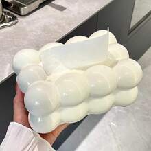 Luxury Soft Cloud Tissue Box, High-End Decorative Tissue Holder For Living Room, Bathroom, Toilet, Home Use - Multicolor - View 3