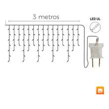 TendenciaSerie Cortina Guirnalda Cascada Luces Led Navideñas Rgb 3mCalidad premium - 1 - Ver 11