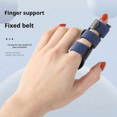 Finger Joint Splint, Support Brace For Sports, Basketball, Sprains, Dislocations, Correction Strap, Bending And Straightening Finger Protector.