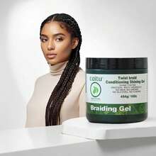 Braiding Gel For Hair Styling, Strong Hold & Shine, Frizz Control For Braids & Twists, Hair Gel For Neat & Smooth Braids - Braiding Gel - View 4