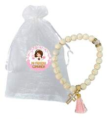 TendenciaRecuerdos Pulseras Pasta Cruz De Metal Para Eventos 12 PzCalidad premium - Primera comunión - Ver 2