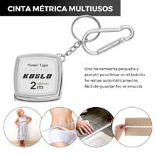 Cinta Metrica Corporal Cinta de Medir Antropometrica Cinta Metrica Digital Mini cinta métrica 2m Llavero Pequeña cinta métrica de acero Regalo portátil Lindo (Plata 2M),37542008 - Bronce - Ver 2