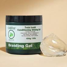 Braiding Gel For Hair Styling, Strong Hold & Shine, Frizz Control For Braids & Twists, Hair Gel For Neat & Smooth Braids - Braiding Gel - View 2