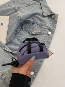 HAILIAN This Simple Minimalist Nylon Mini Coin Purse For Women Can Hold Small Items Such As Lipstick Coins And Keys. It Can Be Attached To A Backpack And Used As An Accessory For Daily Outings. Wallet Mini Wallet Purse Wallet Small Wallet Coin Wallet - Multicolor - View 12