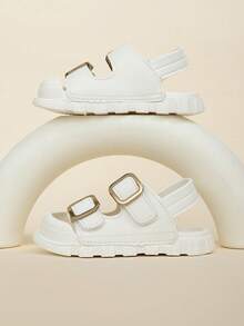 2025年夏季男女童凉鞋，新款时尚休闲运动沙滩鞋，简约防滑婴儿凉鞋