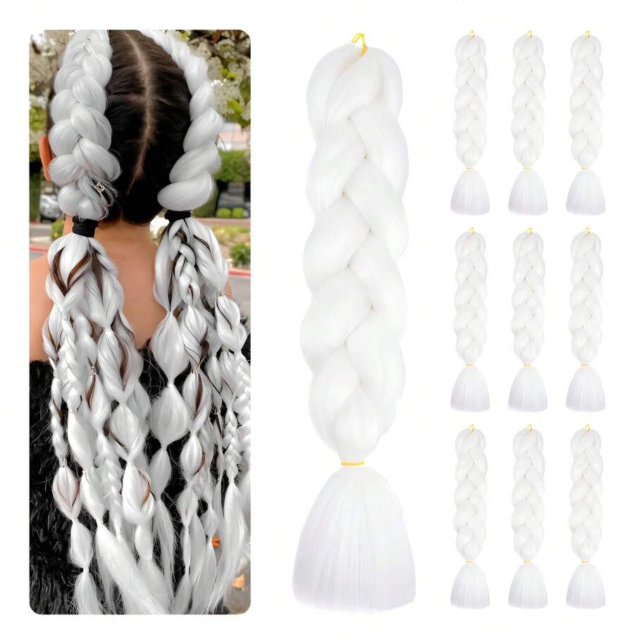 Tendencia10 Pqts Extensiones 100% Kanekalon Premium Trenzas AfricanasCalidad premium - 1 - Ver 1