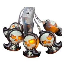 TendenciaTira Luces Calavera Araña Decoración Para Halloween 10 LedCalidad premium - Araña - Ver 4