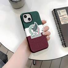 Funda de teléfono con espejo del equipo de fútbol Eagle . Funciona como un espejo y es compatible con  17,  16 Pro Max,  15 Pro Max,  13 y  12. Fabricada en TPU resistente, garantiza una excelente protección contra golpes y caídas. Un regalo perfecto para deportistas, familiares, amigos, cumpleaños o cualquier ocasión especial. - Blanco - Ver 6