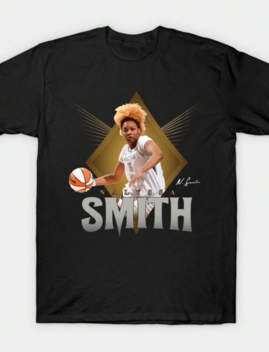 Nalyssa Smith Las Vegas Aces T-Shirt - Black - View 1