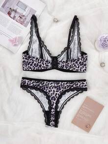 女士文胸内裤套装 - 彩色 - 查看 2