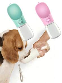 Portable Dog Water Bottle, Suitable For Small & Large Dogs, Cats, Leak-Proof For Outdoor Use, Fit For Chihuahua, French Bulldog And Other Breeds, Dog Water Bottle - Multicolor - View 8