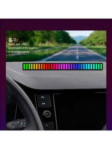 音乐节奏灯 - 派对装饰桌面智能灯条，USB供电无需电池，房间游戏室音乐节奏LED氛围灯 | - 彩色 - 查看 9