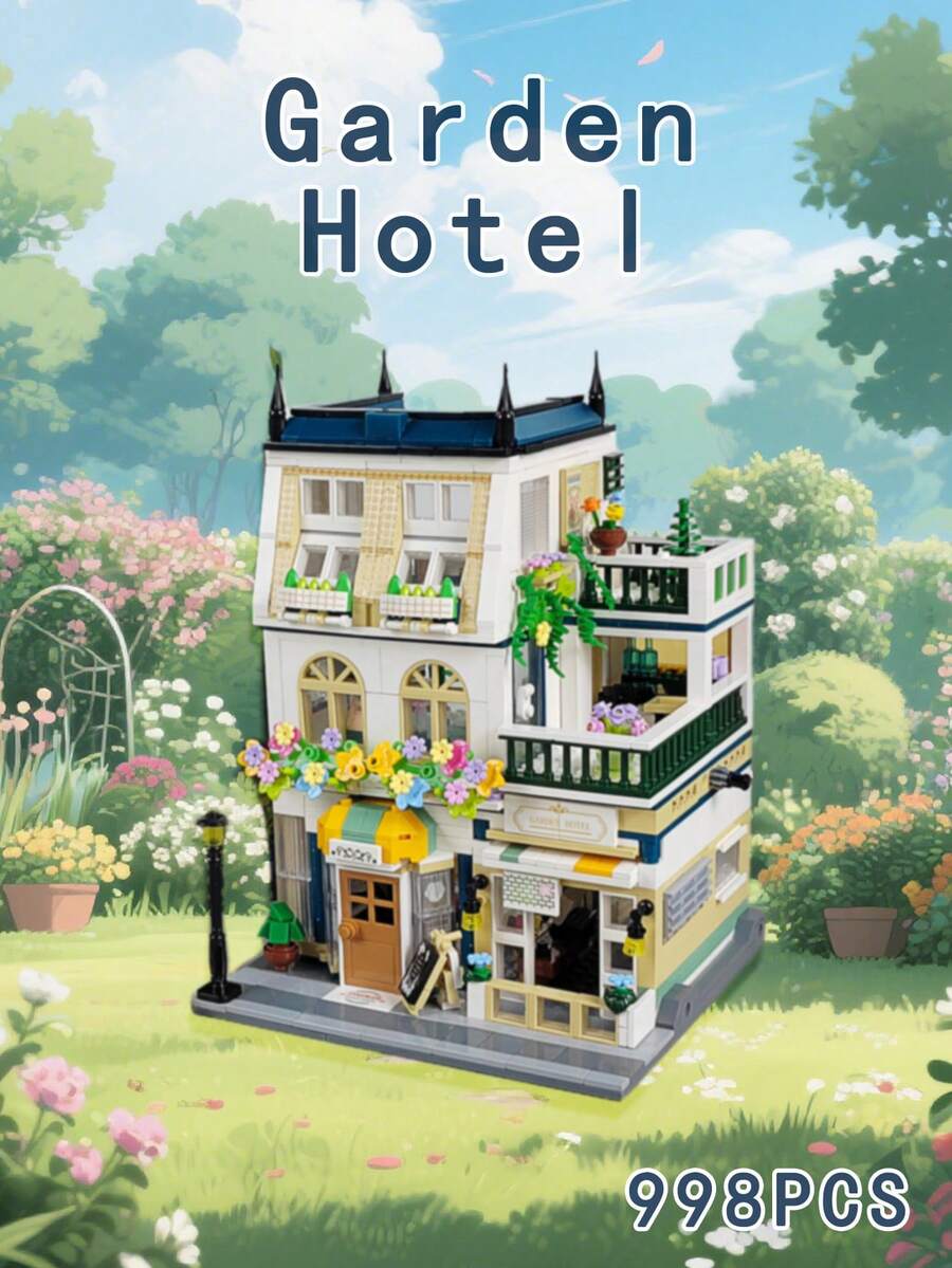 Assemble Toy Models, Streetscapes, Shops, Creative Model Kits And Toy Sets That Are Filled With A Sense Of All Four Seasons. The Details Are Realistic, And The Designs Are Exquisite. During The Assembly Process, You Can Fully Enjoy The Immersive Fun! The Precise Structure Also Tests Your Hands-On Skills. - Multicolor - View 1