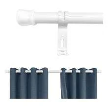 TendenciaCortinero Metal Barras Tubos Para Cortina Ajustable 83-160cm BlancoCalidad premium - Blanco - Ver 7