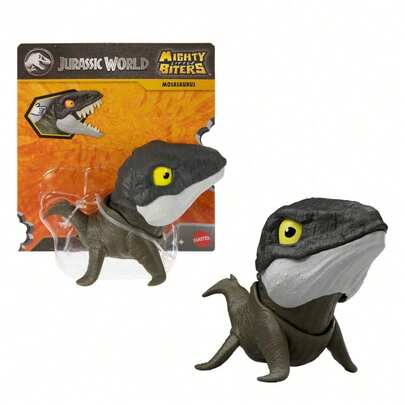 Mattel Mini Baryonyx Dinosaur Collectible Finger Toy, Kids Realistic Model