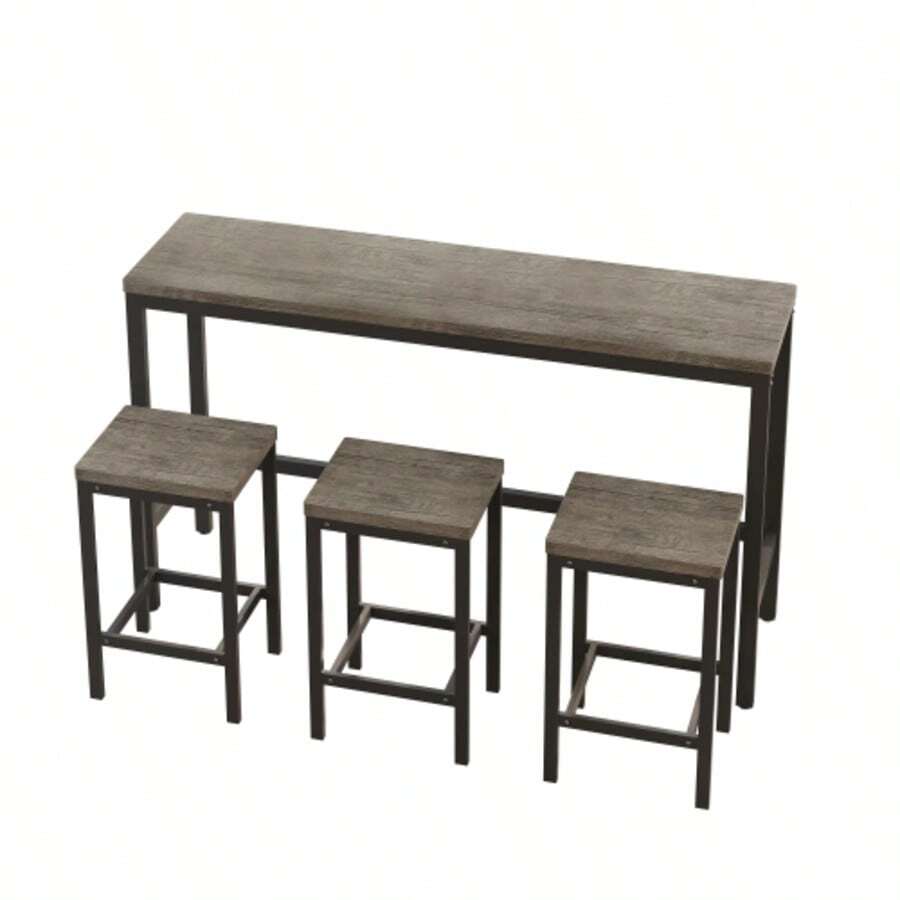Dining Table & Chair Sets - Grey - View 1