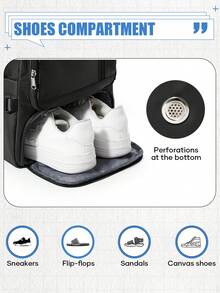 男士户外旅行大容量功能背包 - 彩色 - 查看 6