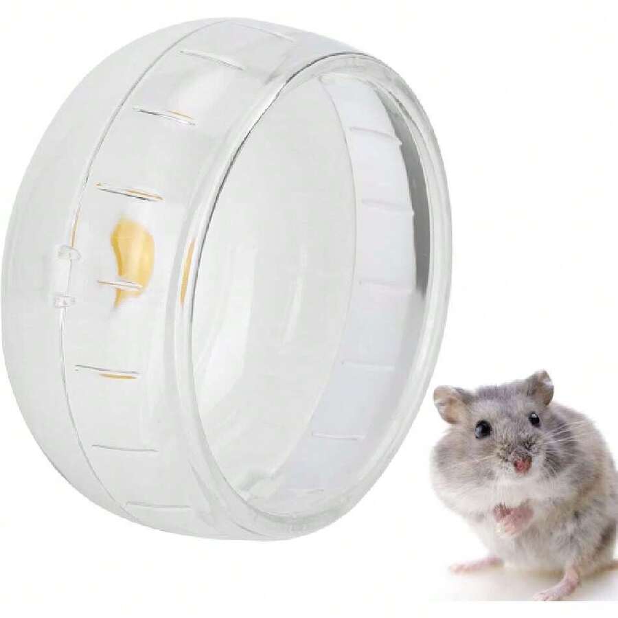 GLOGLOW Rueda de Ejercicio para Hámster, Juguete Resistente para Correr Silenciosamente, Accesorio  para Hámster Sirio, Hámster Enano, Jerbos, Ratones – 14CM,37543991 - Multicolor - Ver 1