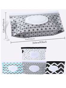 Baby Wet Wipes Packaging Bag, EVA Tissue Bag, Outdoor Portable Baby Wet Wipes Holder, Portable Flip-Top Resealable EVA Wet Wipes Dispenser Bag, Reusable Hiking Wet Wipes Dispenser