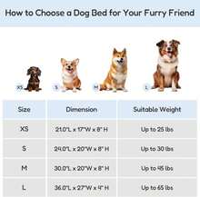 FluffyDream 24 Inch Donut Dog Bed, Calming Plush Fur Cuddle Bed For Dogs And Cats, Grey Washable Round - ColorH - 查看 7
