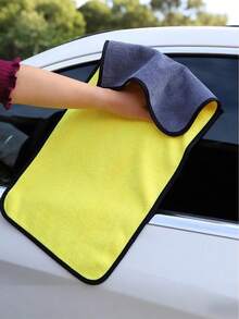Thick, Super Absorbent Microfiber Cleaning Towel, Multi-Functional Quick-Dry Cleaning Cloth, Suitable For Kitchen Cleaning, Car Cleaning, Pet Hair Drying And Cleaning, Applicable To Living Room, Kitchen, Bathroom, And Other Household Cleaning And Kitchen Essential - Multicolor - View 3