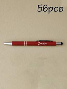 Custom Gel Pens With Name, Personalized Teacher Pens, Customized Ballpoint Pen, Customizable Gifts, Valentine's Day Gifts, Anniversary, Graduation Gifts, Birthday Gifts, Writing Pen, Office Supplies, Daily, Student, School, Friend, Men, Women, Home - Style C - View 36