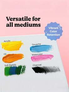 8Pcs 12 Colors Acrylic Paints With 5*7 In & 6*6In Flat Canvas Board And Easel Stand Set, Flat And Round Tip Small Paint Brushes, Palette Trays, Disposable Art Apron Smocks, Rainbow Tote Bags, Painting Drawing Supplies Versatile Painting Starter Kit For Art Classes Group Painting, Paint And Sip Parties, Date Night Couple Games