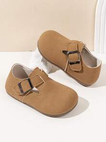 1双新款软底防滑婴幼儿鞋/时尚休闲百搭平底鞋 - 駝色 - 查看 2