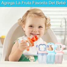 TendenciaChupón Fruta Y Papilla Alimentador Para Bebé Mordedera 5pcsCalidad premium - Agua - Ver 7
