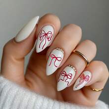 Stainless Steel Nail Stamping Plate With Bow Pattern - Kawaii Nail Art Tools, Includes Pink, Red, White And Black Designs, Great For Nail Design, Nail Art Supplies, Nail Stickers, Nail Art Sticker Sets, Nail Stamping, Nail Stamping Plates, Nail Technician Use - Multicolor - View 7