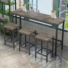 Dining Table & Chair Sets - Grey - View 3