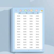 Kids Multiplication & Division Flash Cards - Fun Practice Multiplication Table, Math Flashcards, Help Visual Learning And Build Confidence - Multicolor - View 8