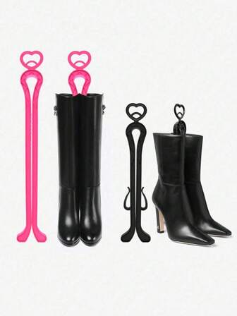 1pc Women's Tall Boot Shaper, Plastic Lining Support, Prevents Boot Deformation And Wrinkles, Suitable For Women's Thigh-High Boots, Knee-High Boots, Tall Boots, Applicable For Autumn/Winter