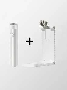 1pc Handheld UV Nail Lamp, Mini Nail Lamp, Portable LED Nail Lamp, Wireless USB Rechargeable Quick-Drying Nail Lamp, Pink Rechargeable Straight Tube Nail Lamp, Small Portable Battery-Powered Mini Nail Lamp, Handheld Phototherapy Lamp, Handmade Nail And Nail Art Phototherapy Lamp, Nail & Beauty Products, ABS Material, Suitable For Vacation/Home/Gift/Nail Salon/Spa - Multicolor - View 32