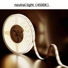 DC5V USB供电COB LED灯带，触摸开关可调光，超亮无眩光无光斑，自粘式免钻孔安装，卧室/电视背光/梳妆镜/橱柜/艺术面板/家居装饰专用LED灯，节日装饰风格，适用于生日/太空主题/情人节/复活节氛围灯，自粘式LED灯带，客厅吸顶灯，卧室配件，房间装饰 - 彩色 - 查看 20