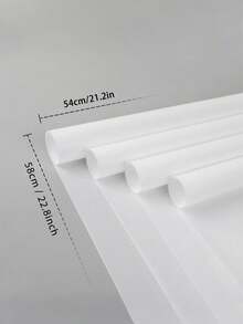 20张防水花卉包装纸，适用于DIY手工艺品、礼品包装、花店用品，可用于婚礼、生日礼物、母亲节礼物（白色） - 白色 - 查看 10