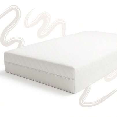 Baby Cot Mattress 140 X 70 X 10cm – Firm & Breathable – Waterproof, Hypoallergenic, Washable Cover – Fits Standard Travel Cot Beds