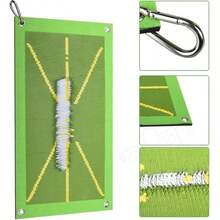 Premium Swing Training Mat For Analyzing Swing Path And Ball Impact - Multicolor - View 8