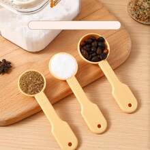 Multifunctional Plastic Measuring Spoon Set, Stackable Segmented Measuring Spoon, Coffee Salt Seasoning Measuring Spoons,Suitable For Baking&Cooking Tools In Kitchens Restaurants
