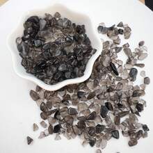 Natural Small Particle Obsidian For DIY Potted Plants, Smooth Rocks, Resin Art, Vase Filler, Aquarium Decor - Maroon - View 11