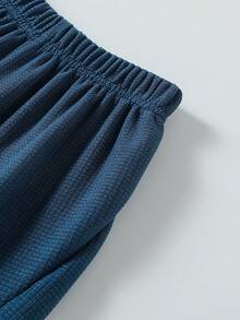 3条装儿童男童休闲抽绳裤，轻便日常裤，适合4-12岁儿童，春夏款 - 彩色 - 查看 4