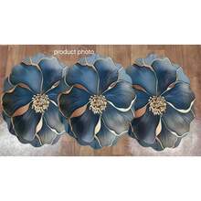 1pc Gold Floral Pattern Bath Mat, Bathroom Rug, Door Mat, Small Rug, Carpet, Floor Mat, Home Decor, Area Rug, Outdoor Mat, Bedroom Carpet, Washable Rug - Multicolor - View 9