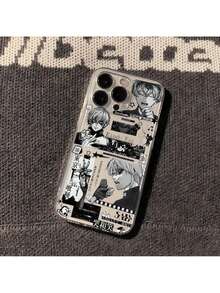 Funda de teléfono Kaneki Ken en blanco y negro, envío nacional, sensación fresca, funda de teléfono súper linda para Apple 17/16/15/14/13/12/11/Air/Pro/ProMax, funda de teléfono de anime japonés para Samsung Galaxy S22/S23/S24/S25 Plus Fe Ultra - Colores mezclados - Ver 7