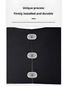 1pc Foldable Car Seat Tray, Leather Material, Fold/Extend Design - Heavy Duty Non-Slip Surface, Practical Car Interior Storage Accessory, One-Click Operation, Space-Saving Folding Table, Suitable For Sedans, SUVs, For Tablets, Laptops, Cups, Food - Car Storage Essential, Convenient For Work, Travel, Dining Out - Ergonomic Workspace, Fits All Vehicle Models, Essential Car Accessory, Ideal Car Storage Solution - Multicolor - View 12