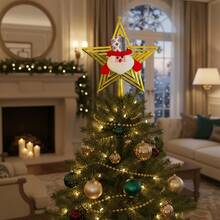 TendenciaEstrellas De Navidad Para Árbol Punta Decoracion CalidaCalidad premium - Modelo 2 - Ver 1